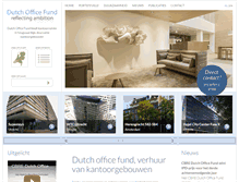 Tablet Screenshot of dutchofficefund.nl